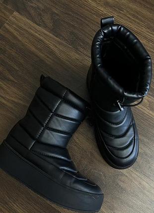 Черевики жіночі zara чорні