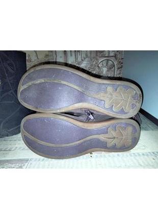 Сапоги замшевые clarks 4