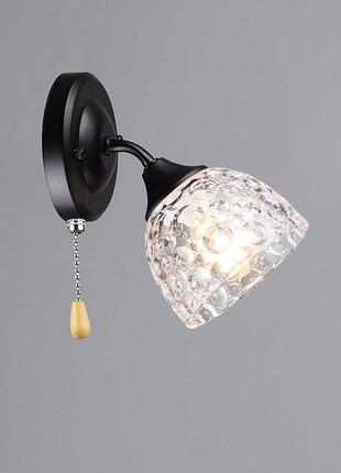 Бра настінне valeso k2362/1w чорне