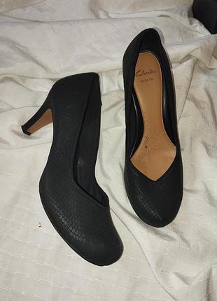 Туфли кожаные clarks 39 размер