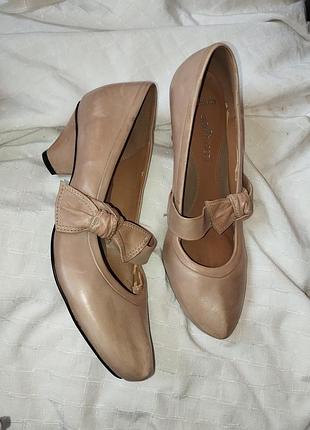 Туфли кожаные clarks 39.5 размер