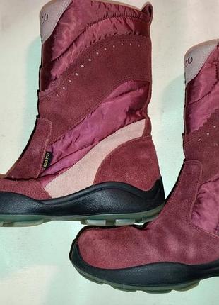 Женские зимние сапоги (р. 36) ecco gore-tex