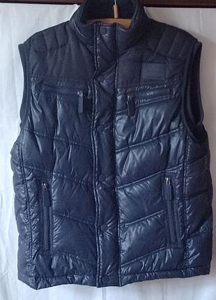 Стьобана утеплена жилетка tom tompson denim (tm.tmpsn) tom tompson (jeans fritz handelsgesellschaft mbh).