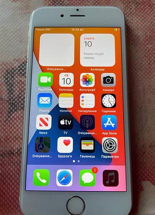 Продам iphone 6s 64 gb (silver / white)