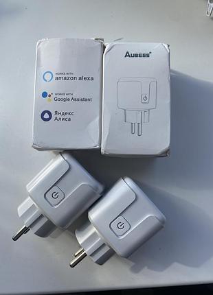 Смарт-розетка wi-fi aubess