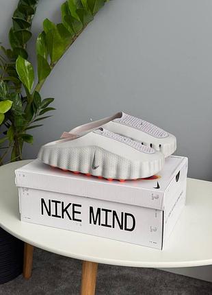 Nike mind 001 slide light smoke grey