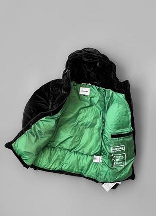 Пуховик lacoste quilted velour jacket 2