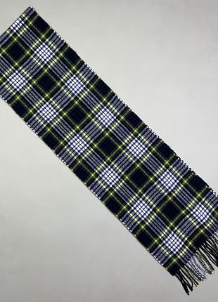 Вовняний шарф barbour icons tartan lambswool scarf dress tartan (оригінал) чоловічий