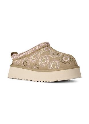 Замшеві капці ugg w tazz sun stich