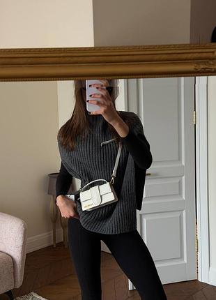 Клатч для жінок jacquemus pr1040 білий 4