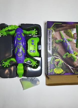 Радіокерована ящірка, що бігає по стінах (wall climbing lizard rc, модель w16) – чудовий подарунок для дитини!