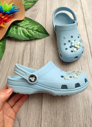 Классические сабо crocs stars and moon для девочек c13 30 размер