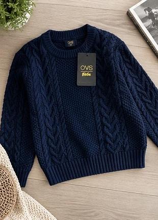 💙 стильний джемпер ovs для хлопчика розмір 128