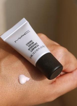 Праймер mac - mini mac strobe-creme - pinklite 6 ml 3