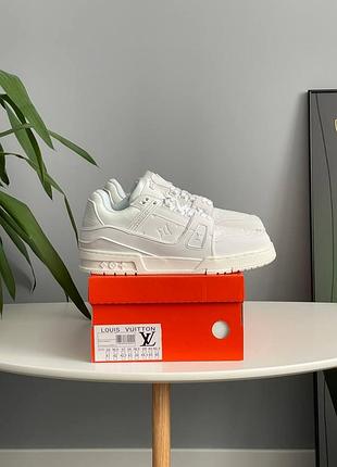 Louise vuitton trainer white