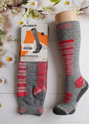 Детские термоноски гольфы от crivit розовые, размер 31/32, 33/34, 35/36 (de/eu)