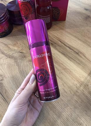 Новинка ! парфумований міст для тіла та волосся rituals uukumwe all-over fragrance mist