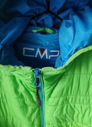 Легка стьобана куртка cmp з капюшоном 9