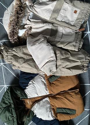 Зимовий і демісезонний верхній одяг zara h&m