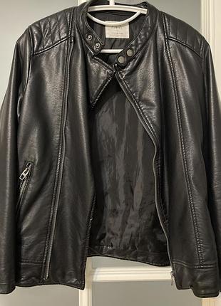 Куртка экокожа zara 11-12л 8