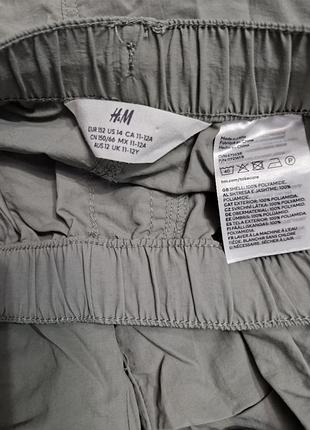 Спортивні штани для дівчинки h&m тонкі хакі