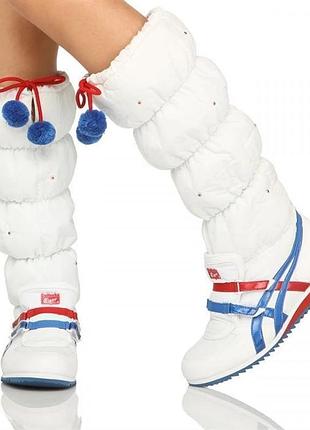 Женские зимние сапоги asics onitsuka tiger snow heaven 72 винтажные ретро puma угги теплые на меху спортивные nike ботинки лыжные чоботи жіночі adidas
