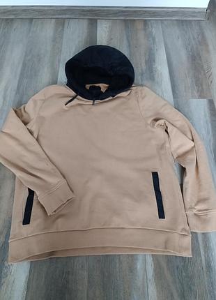 Мужское двухцветное худи river island (оригинал) l