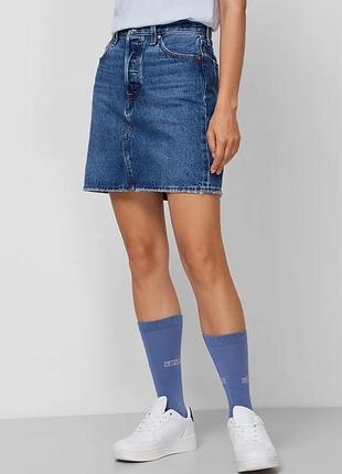 Джинсова спідниця levis