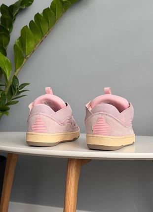 Lanvin curb sneakers pink 3