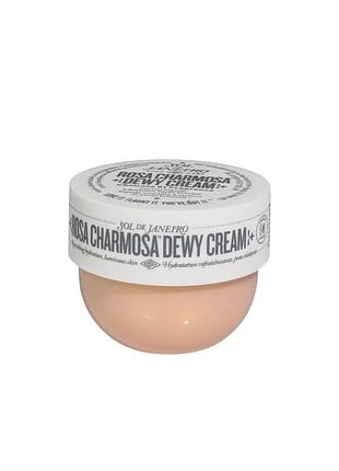 Крем для тіла з ефектом сяйва сол де жанейро sol de janeiro rosa charmosa dewy cream mini 25 ml