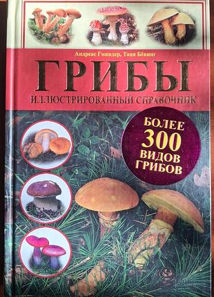 Дім та хоббі + дозвілля та розваги + андреас гміндер, тіна бьоні + грибы: иллюстрированный справочник + (мова: російська, палітурка: тверда)
