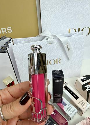 Блиск dior addict lip maximizer 007 raspberry оригінал