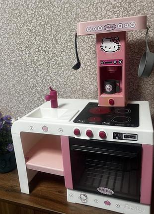 Кухня ігрова hello kitty cheftronic smoby