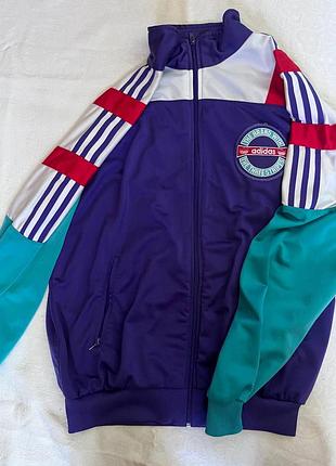 Вінтажна олімпійка adidas / retro track top / кофта адідас 90s