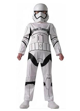 Детский карнавальный маскарадный костюм star wars stormtrooper штурмовик звездные войны новогодний halloween хэллоуин rubies 7-8 лет