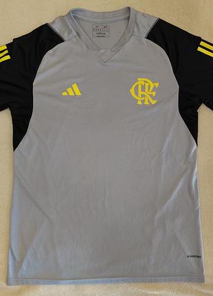 Футболка чоловіча adidas rangers сіра з чорним