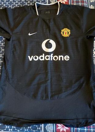Футбольна форма чоловіча nike manchester united ерік кантона чорна