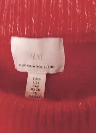 Джемпер h&m мохер і вовна 4