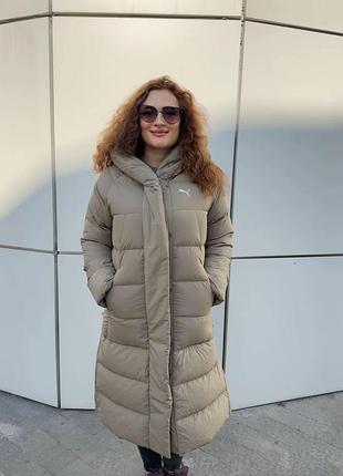 Оригінал жіночий пуховик puma long down coat women  626493 67 s
