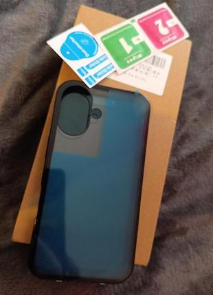 Захисні плівки та скло apple iphone 16 чохол та захисне скло