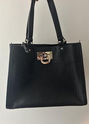 Шкіряна сумка dkny 2