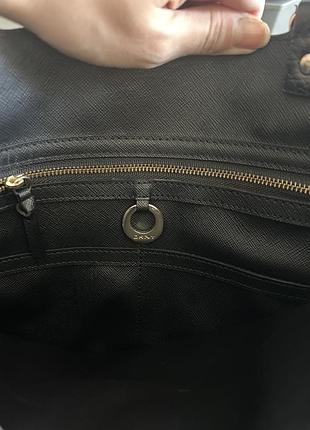 Шкіряна сумка dkny 5