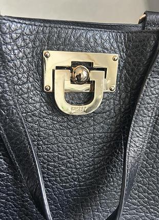 Шкіряна сумка dkny 4