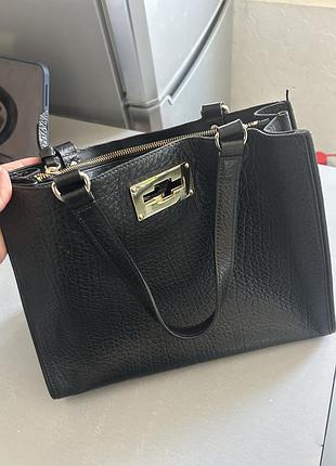 Шкіряна сумка dkny 7