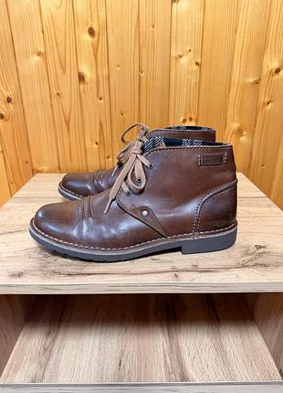 Clarks черевики натуральна шкіра демісезонні оригінал!!!