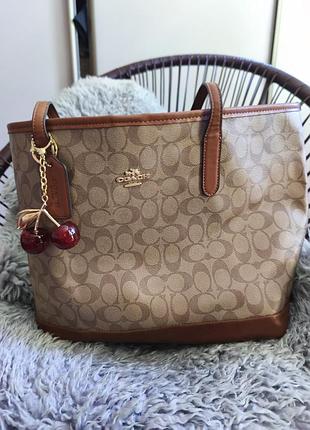 Сумка шопер coach оригінал номерна
