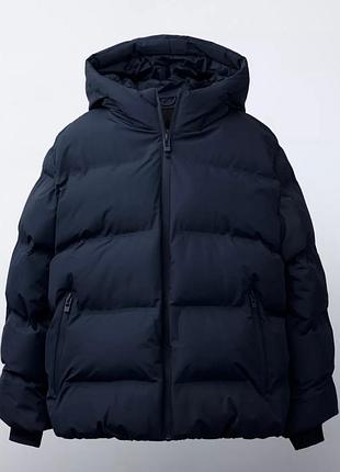 Куртка дитяча zara темно-синя