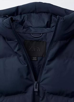 Куртка дитяча zara темно-синя 4