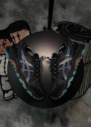 Кросівки asics gel-fujitrabuco 3 g-tx чорні, розмір 41.5 gore-tex