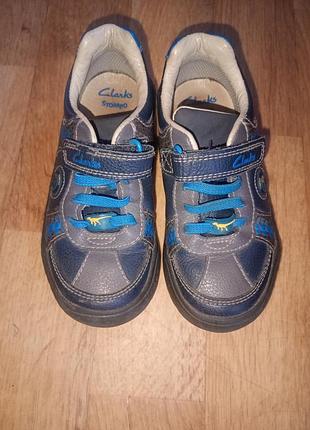 Кросівки для хлопчика clarks сині 2